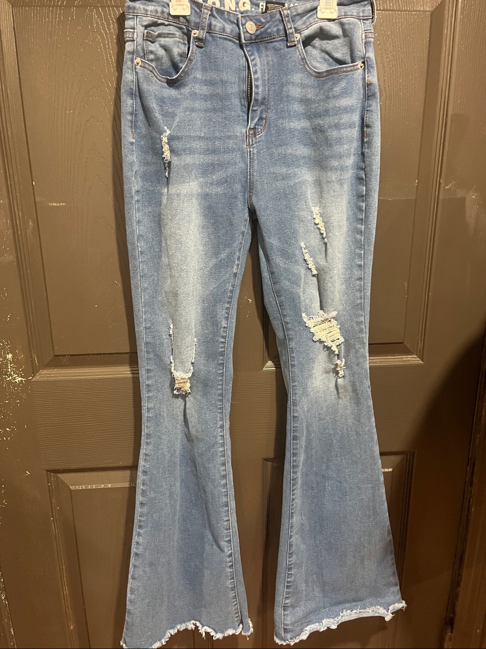Song Blue Fit n Flare Jeans